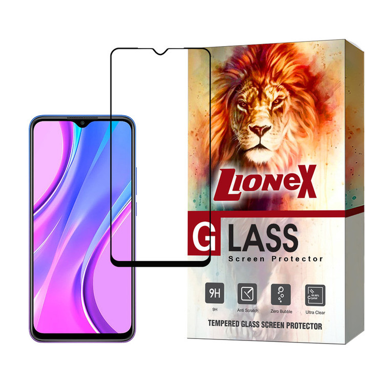 محافظ صفحه نمایش سرامیکی لایونکس مدل CRMSNWLI مناسب برای گوشی موبایل شیائومی Redmi 9 / 9 India / 9i / 9i Sport