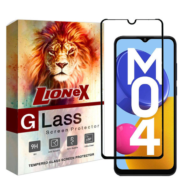محافظ صفحه نمایش فول لایونکس مدل FULZPLUS مناسب برای گوشی موبایل سامسونگ Galaxy M04