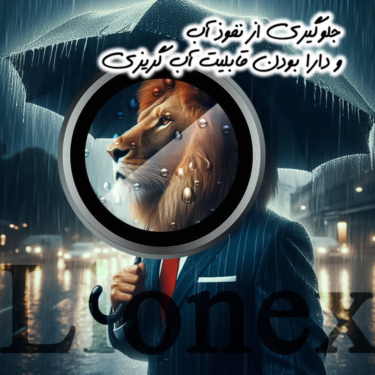 محافظ لنز دوربین لایونکس مدل RINL20 مناسب برای گوشی موبایل شیائومی Redmi Note 13 5G