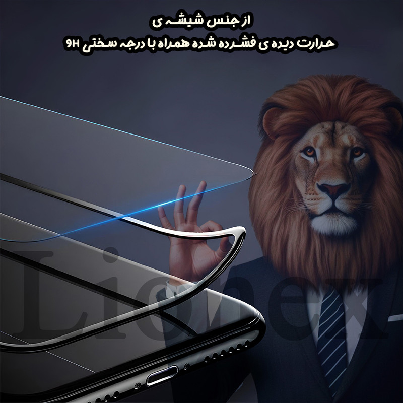 محافظ صفحه نمایش لایونکس مدل BAGAIRL مناسب برای گوشی موبایل اپل iPhone 11 Pro Max / iPhone XS Max