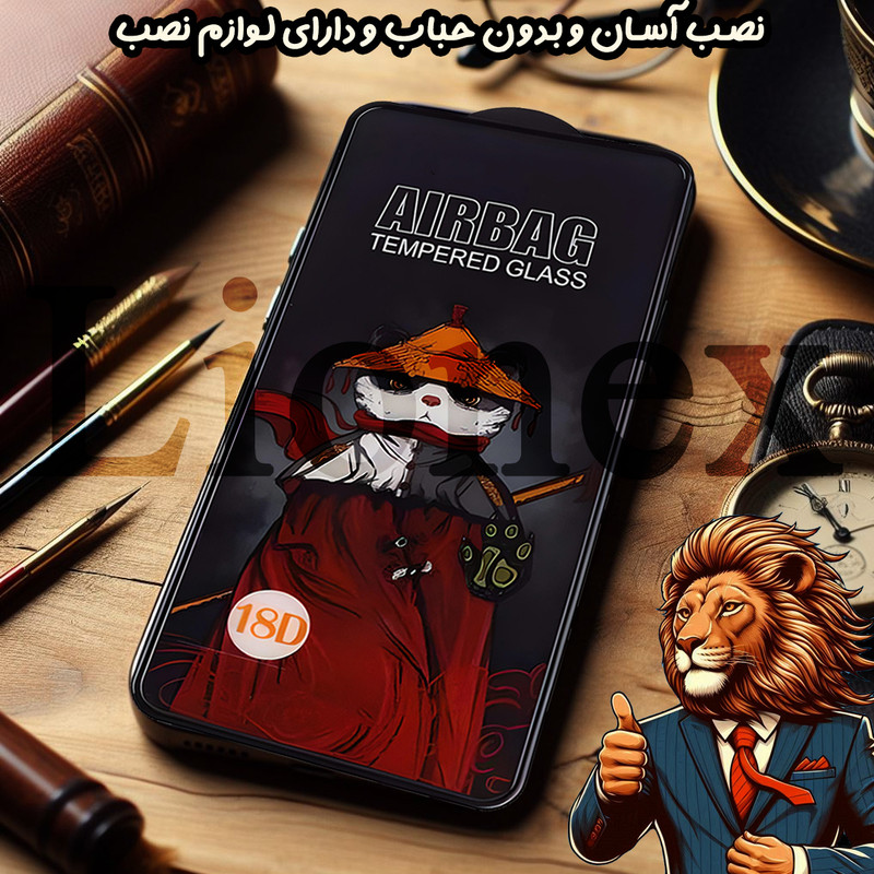 محافظ صفحه نمایش لایونکس مدل BAGAIRL مناسب برای گوشی موبایل اپل iPhone 11 Pro Max / iPhone XS Max