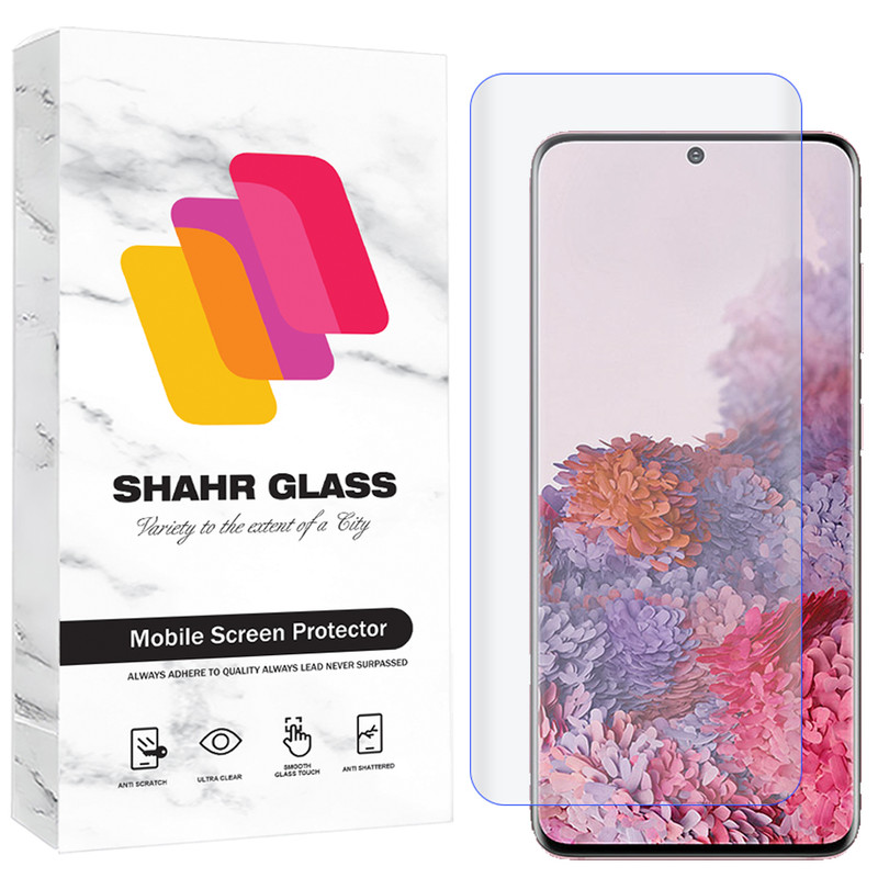 محافظ صفحه نمایش شهر گلس مدل UVMS مناسب برای گوشی موبایل سامسونگ Galaxy S20 5G / شیائومی 12 / 12S / 12X