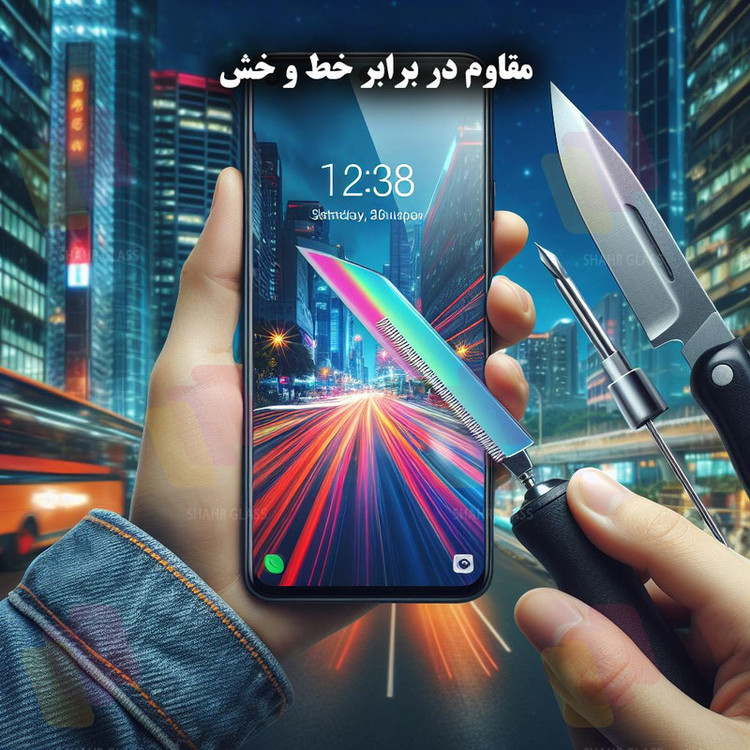 محافظ صفحه نمایش آنتی استاتیک ESD شهر گلس مدل ESDGLASS مناسب برای گوشی موبایل سامسونگ Galaxy A02 / A02s / A03 / A03s / A03 Core