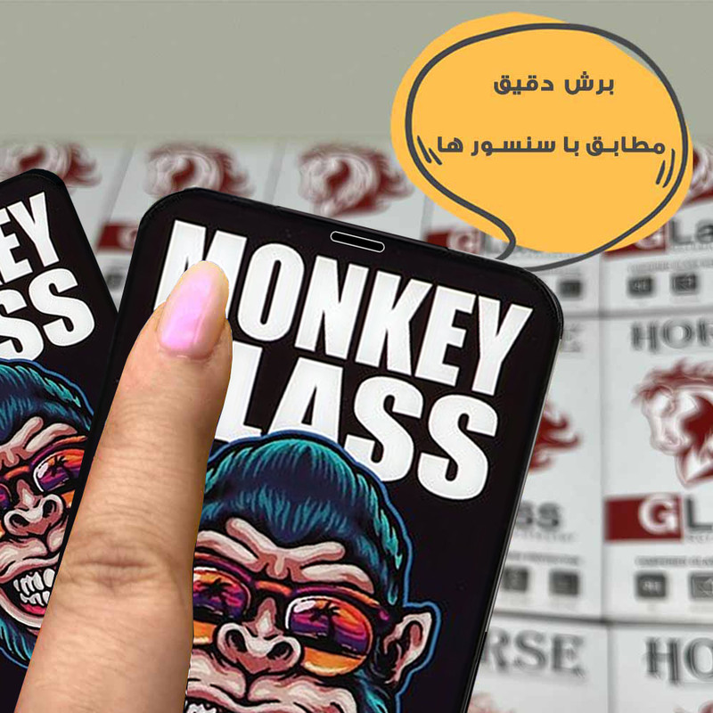 محافظ صفحه نمایش هورس مدل MONH مناسب برای گوشی موبایل شیائومی Redmi 13R / Poco C65