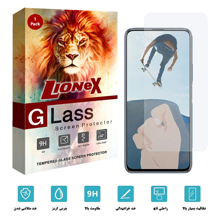محافظ صفحه نمایش لایونکس مدل SIM-L مناسب برای گوشی هوآوی Y9a