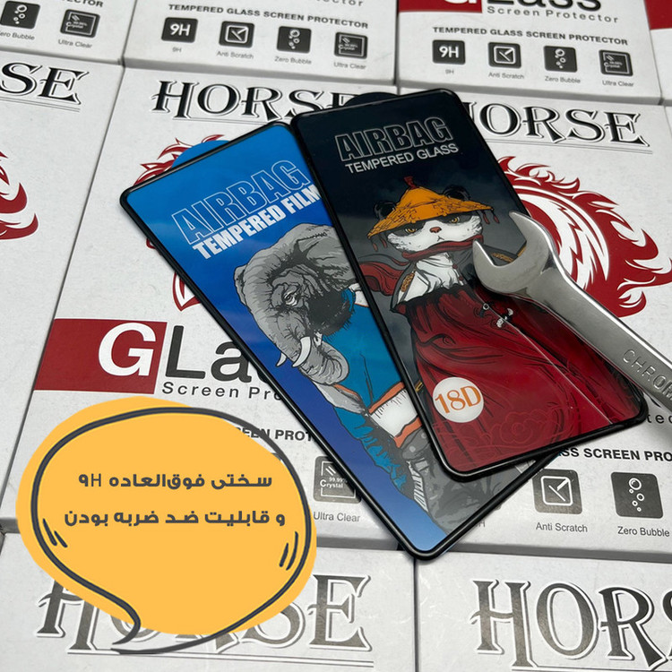 محافظ صفحه نمایش هورس مدل AIRH30 مناسب برای گوشی موبایل موتورولا Moto Edge 30 / G22 / G52 / G72 / Moto G13 / G23 / G53 / G73 / G14 / G54 /G54 Power /G64 / G84/ G04/E14 / وکال Vocal V2 / V11