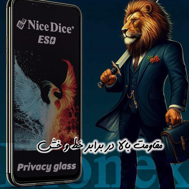 محافظ صفحه نمایش لایونکس مدل LND7 مناسب برای گوشی موبایل هوآوی Nova Y71 / ویکو Wiko 10 / بلک ویو BlackView Color 8 4G / ریلمی C61 / وکال V1 Plus