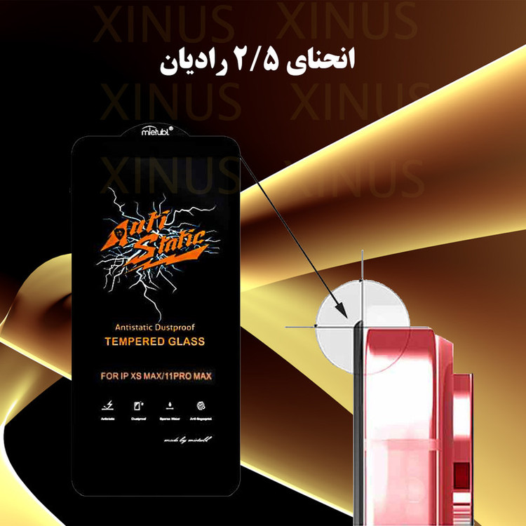 محافظ صفحه نمایش ژینوس مدل XANT مناسب برای گوشی موبایل سامسونگ Galaxy A35 / Galaxy A55 / Galaxy M35
