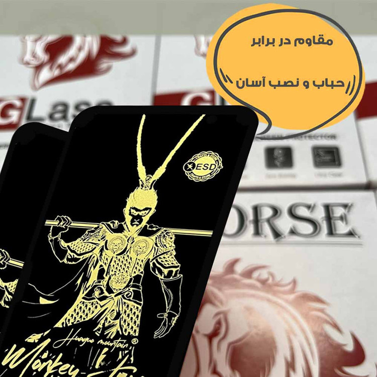 محافظ صفحه نمایش هورس مدل ANTGH20 مناسب برای گوشی موبایل سامسونگ Galaxy A32 5G / M32 5G / F12 / F13 / F02s / F23 5G / جی پلاس Gplus X10 / X10 Plus / X20 / موتورلا Moto E7 / E7 Plus / E20 / E13