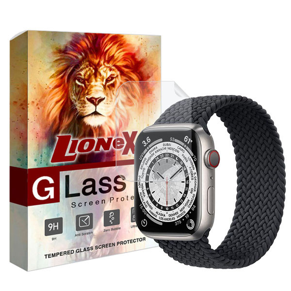 محافظ صفحه نمایش نانو لایونکس مدل MTBWL مناسب برای اپل واچ Edition Series 7 41 mm