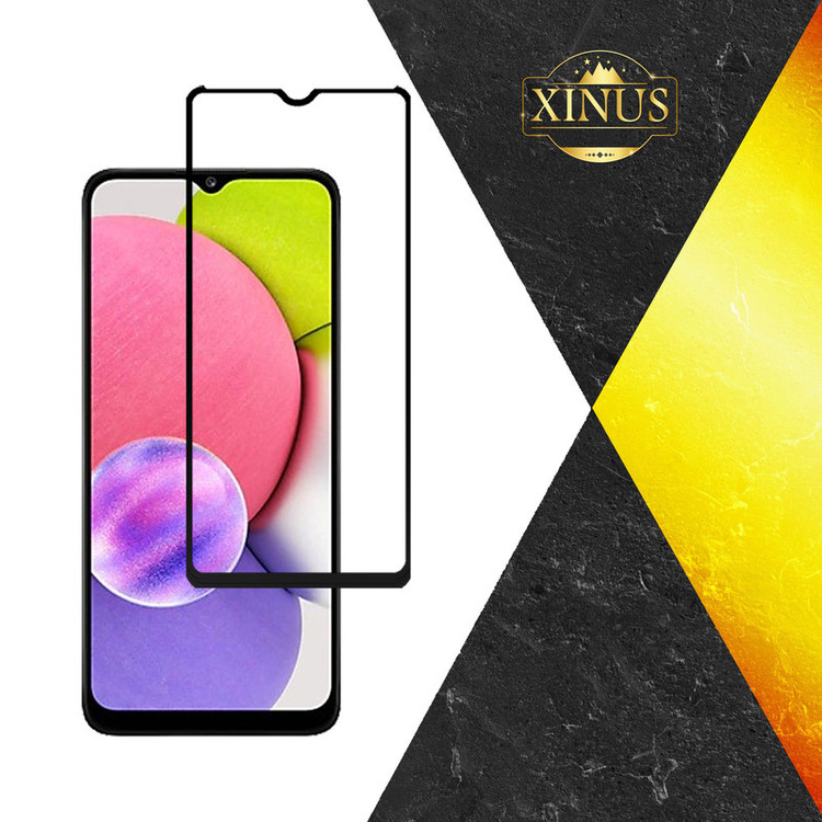 محافظ صفحه نمایش ژینوس مدل FULPLUSX مناسب برای گوشی موبایل سامسونگ Galaxy A03s