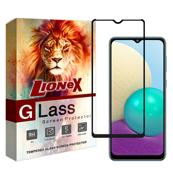 محافظ صفحه نمایش لایونکس مدل FULZPLUS مناسب برای گوشی موبایل سامسونگ  Galaxy A02