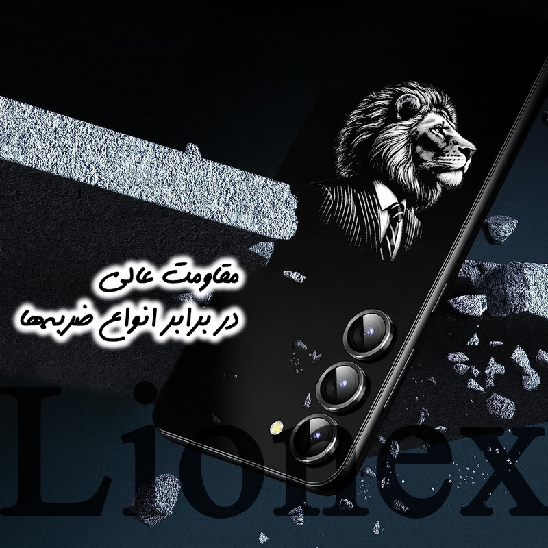 محافظ لنز دوربین لایونکس مدل RINGLIO مناسب برای گوشی موبایل اپل iPhone 15 Pro Max