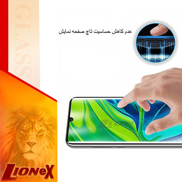 محافظ صفحه نمایش آنتی استاتیک لایونکس مدل ANTIDUSTL مناسب برای گوشی موبایل شیائومی Redmi K60 Ultra