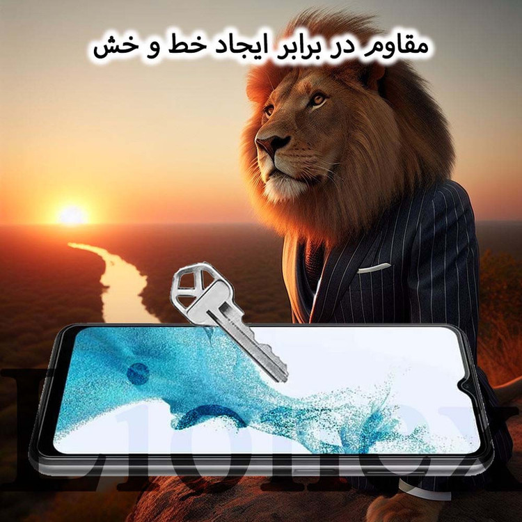محافظ صفحه نمایش لایونکس مدل CERL30 مناسب برای گوشی موبایل شیائومی Redmi 13C 4G/Redmi 13C 5G/Redmi 13R/Poco C65/سامسونگ Galaxy A05/M05/A06/بلک ویو BlackView Color 8 4G /ریلمی C61/وکال V1 Plus
