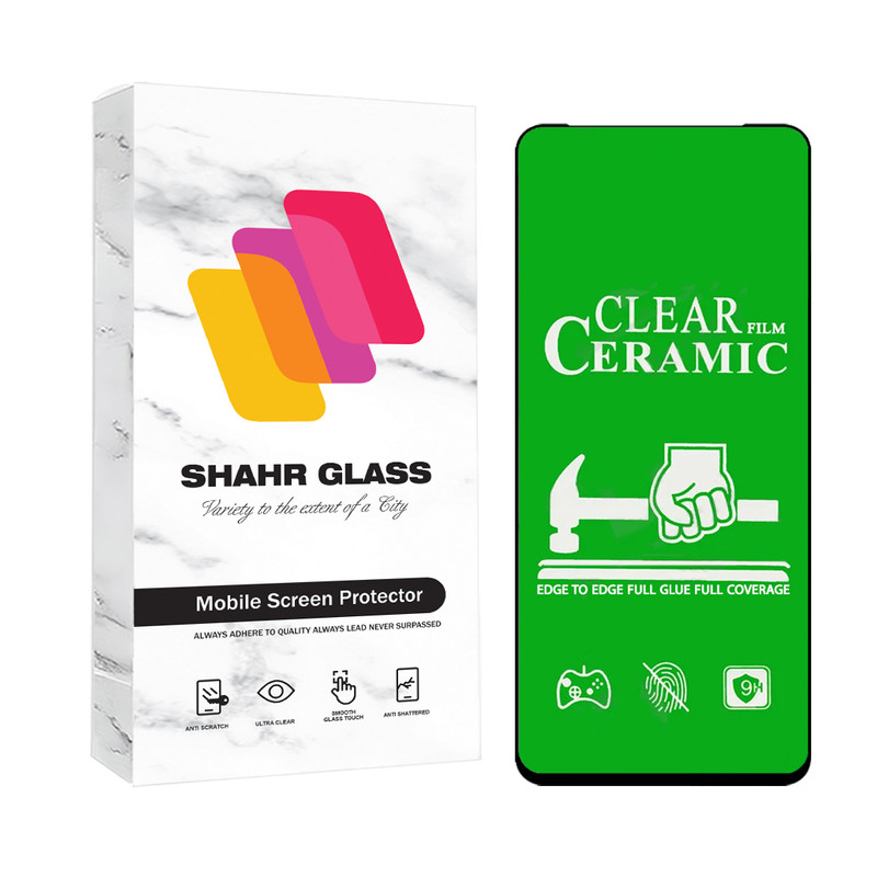محافظ صفحه نمایش سرامیکی شهر گلس مدل CERCLRSH مناسب برای گوشی موبایل موتورولا Moto Edge 30 / G22 / G52 / G72 / Moto G13 / G23 / G53 / G73 / Moto G14 / Moto G54 / Moto G54 Power / Moto G84
