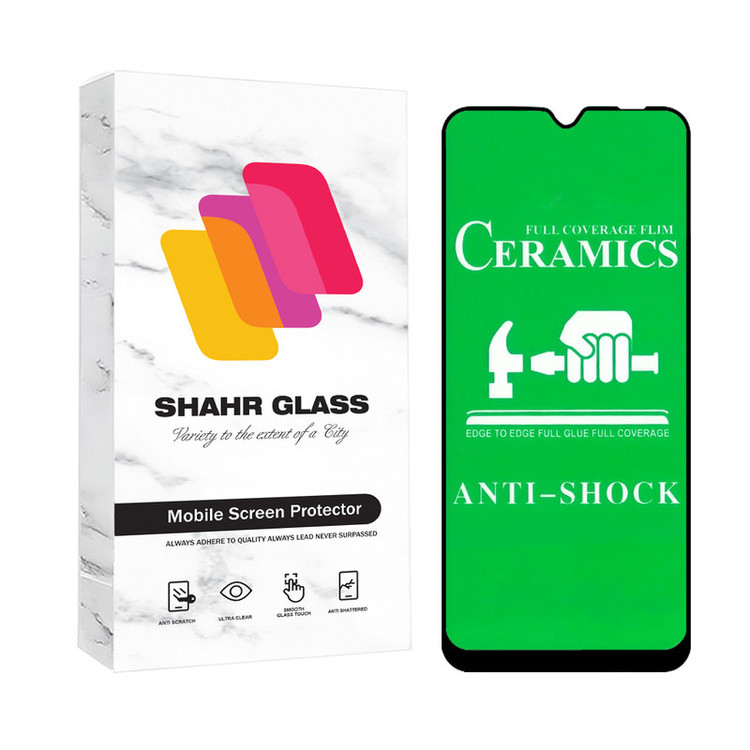 محافظ صفحه نمایش سرامیکی شهر گلس مدل CERCLRSH مناسب برای گوشی موبایل شیائومی Redmi 10C / Redmi 10 India / Redmi 10 Power / Redmi 12C / Poco C55 / Redmi A3