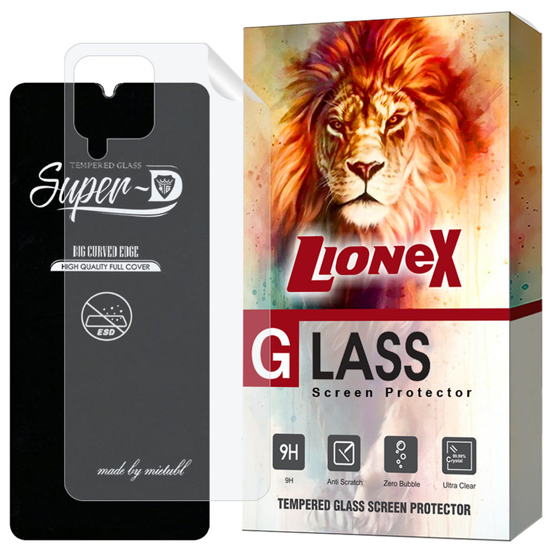 محافظ صفحه نمایش لایونکس مدل SUNL مناسب برای گوشی موبایل سامسونگ Galaxy A22 4G / M32 4G به همراه محافظ پشت گوشی