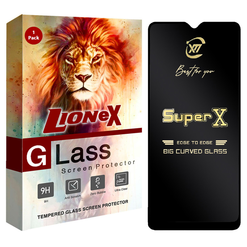 محافظ صفحه نمایش لایونکس مدل SUPERX مناسب برای گوشی موبایل سامسونگ Galaxy A04s