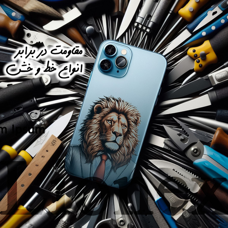 محافظ پشت گوشی لایونکس مدل MTBRINGL مناسب برای گوشی موبایل اپل iPhone 15 pro max به همراه محافظ لنز