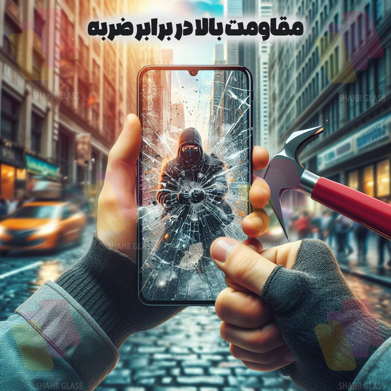 محافظ صفحه نمایش شهر گلس مدل NDUS مناسب برای گوشی موبایل اپل iPhone X / iPhone XS / iPhone 11 Pro