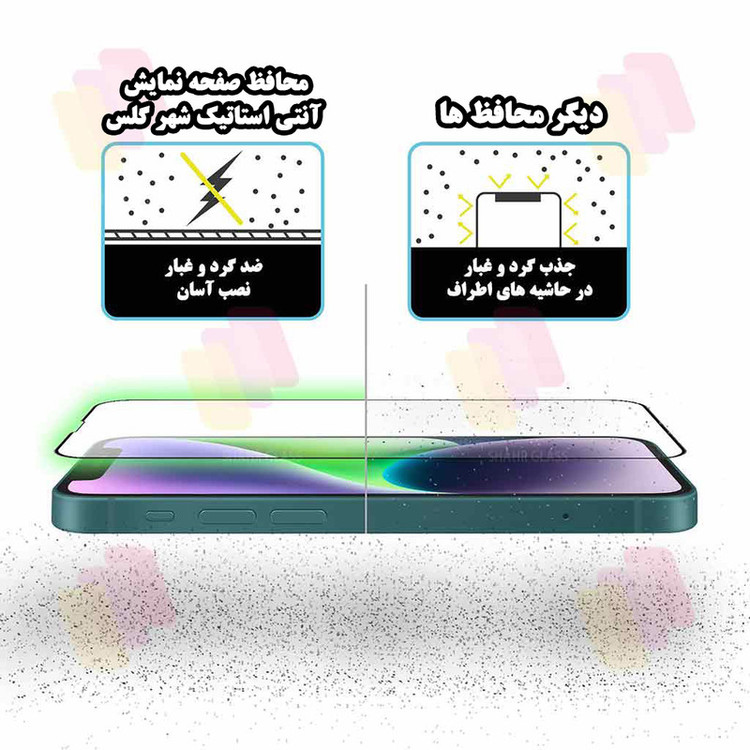 محافظ صفحه نمایش شهر گلس مدل ANTTS مناسب برای گوشی موبایل شیائومی Poco F7 Pro 5G