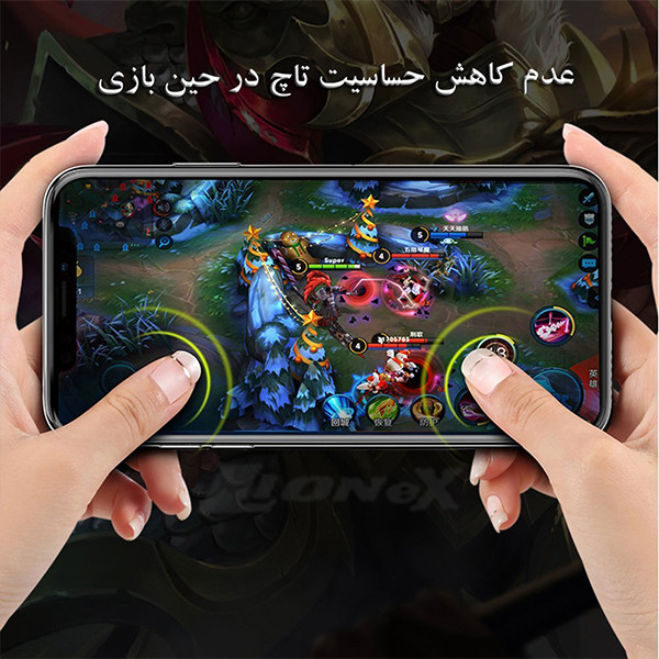 محافظ صفحه نمایش حریم شخصی لایونکس مدل PFLI مناسب برای گوشی موبایل سامسونگ Galaxy A34