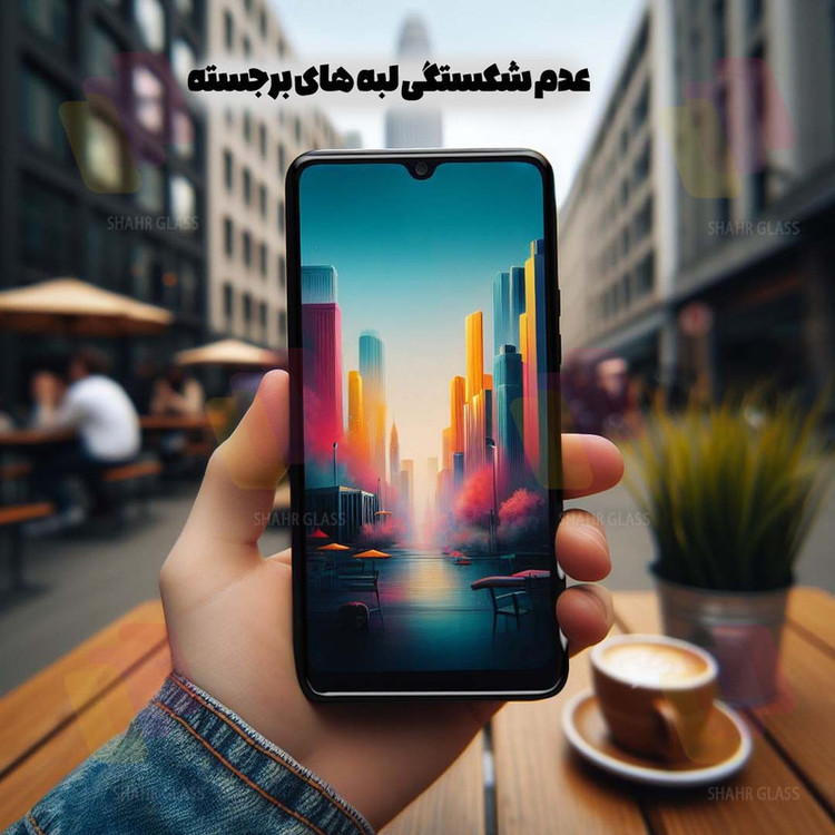 محافظ صفحه نمایش ایربگ شهر گلس مدل AIRNABKSH مناسب برای گوشی موبایل موتورولا Moto G52 به همراه محافظ پشت گوشی هیدروژل