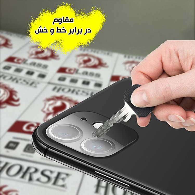 محافظ لنز دوربین هورس مدل LENSFH مناسب برای گوشی موبایل سامسونگ Galaxy Z Fold4 5G