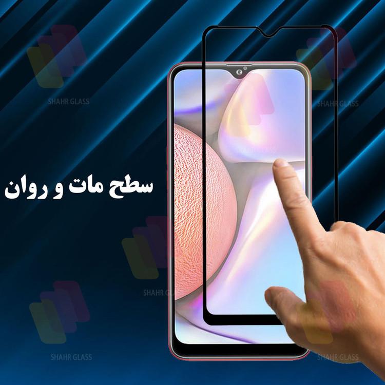 محافظ صفحه نمایش مات شهر گلس مدل MCERAMNANOSH مناسب برای گوشی موبایل سامسونگ Galaxy M62 / F62 به همراه محافظ پشت گوشی