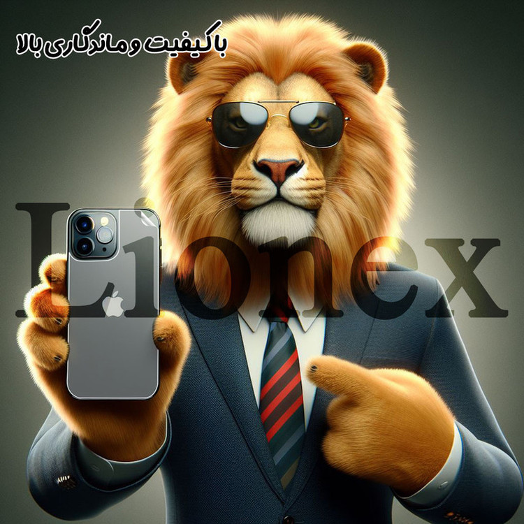 محافظ صفحه نمایش لایونکس مدل MCERAMNANOL مناسب برای گوشی موبایل اپل iPhone 14 Pro به همراه محافظ پشت گوشی