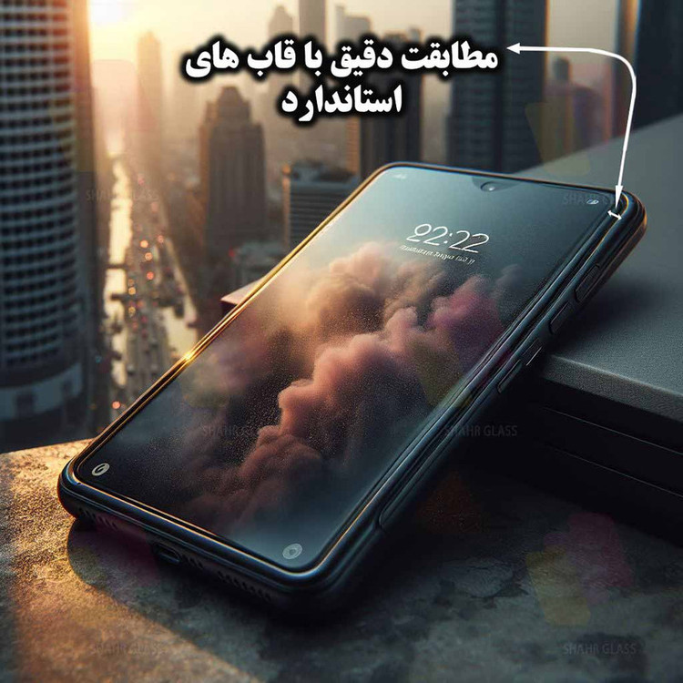 محافظ صفحه نمایش حریم شخصی شهر گلس مدل FULLPRIVNANOSH مناسب برای گوشی موبایل اپل iPhone 6s Plus / 6 Plus به همراه محافظ پشت گوشی