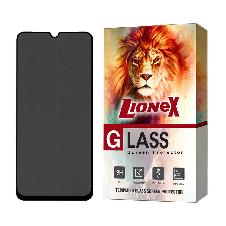 محافظ صفحه نمایش حریم شخصی لایونکس مدل FILPRVCLIN مناسب برای گوشی موبایل سامسونگ Galaxy A22 5G / A14 4G / A14 5G