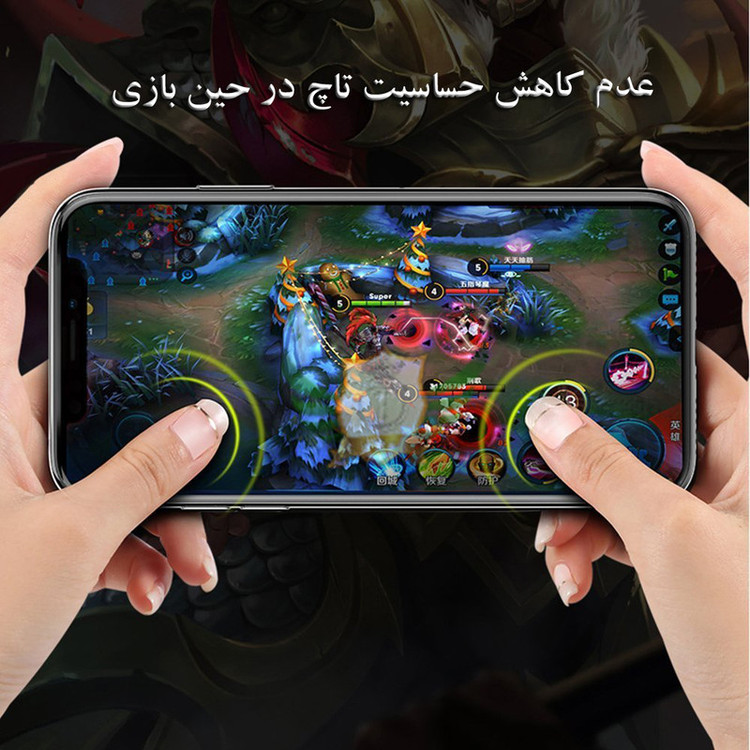 محافظ صفحه نمایش حریم شخصی تراستکتور مدل PFTA مناسب برای گوشی موبایل شیائومی Redmi Note 10 Pro