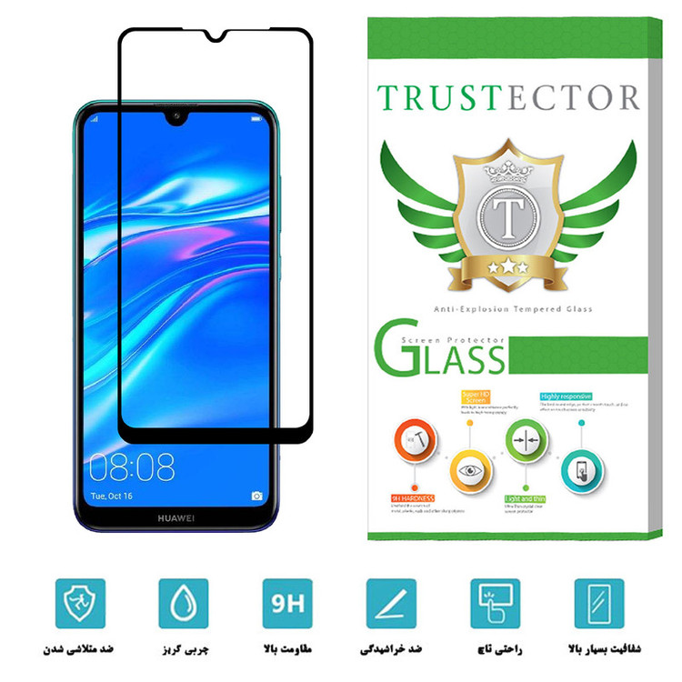 محافظ صفحه نمایش سرامیکی تراستکتور مدل CRM مناسب برای گوشی موبایل هوآوی Y7 Prime 2019