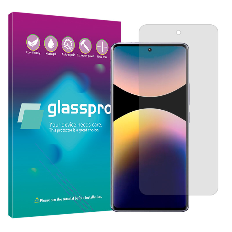 محافظ صفحه نمایش شفاف گلس پرو مدل Resistant مناسب برای گوشی موبایل شیائومی Redmi Note 14 Pro Plus 5G