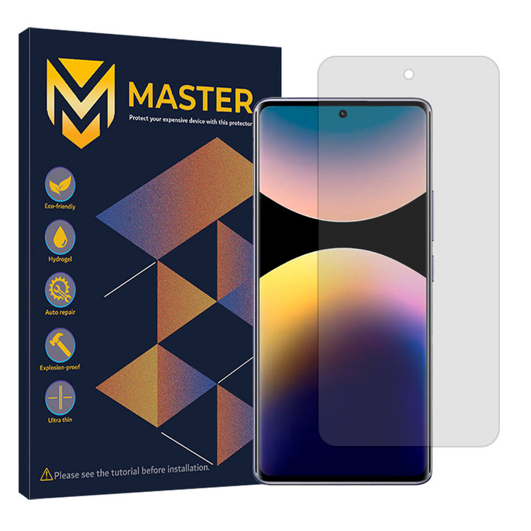 محافظ صفحه نمایش مات مستر مدل Resistant مناسب برای گوشی موبایل شیائومی Redmi Note 14 Pro Plus 5G