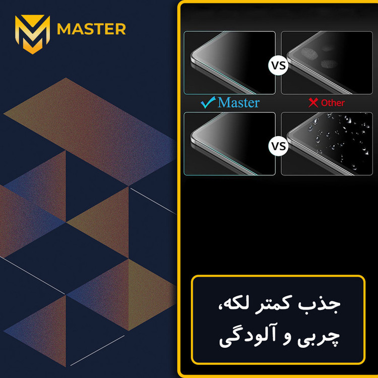 محافظ صفحه نمایش مات مستر مدل Resistant مناسب برای گوشی موبایل شیائومی Redmi Note 14 Pro Plus 5G