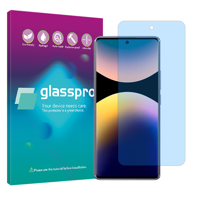 محافظ صفحه نمایش آنتی بلو گلس پرو مدل Eye Care مناسب برای گوشی موبایل شیائومی Redmi Note 14 Pro Plus 5G