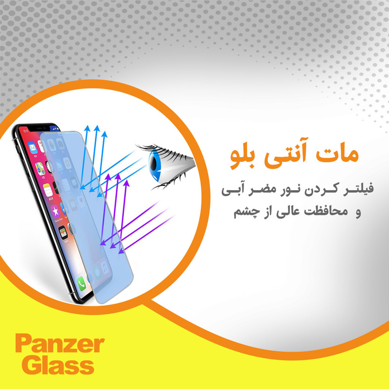 محافظ صفحه نمایش مات ضد اشعه آبی پنزر گلس مدل Resistant مناسب برای گوشی موبایل شیائومی Redmi Note 14 Pro Plus 5G