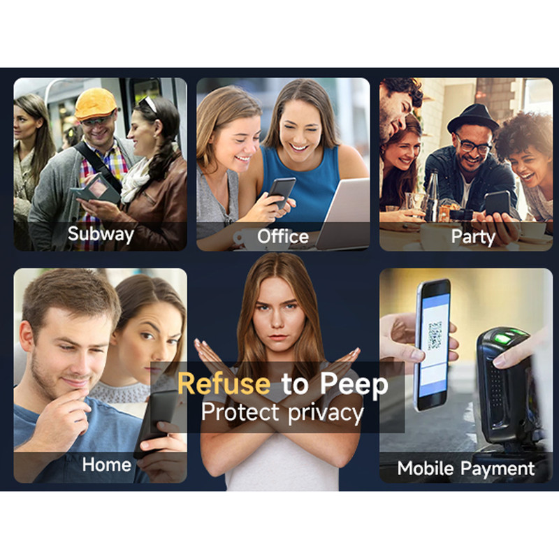 محافظ صفحه نمایش حریم شخصی اسپریگ مدل PVC_SPG2 مناسب برای گوشی موبایل شیائومی Redmi Note 13 Pro 5G بسته دو عددی