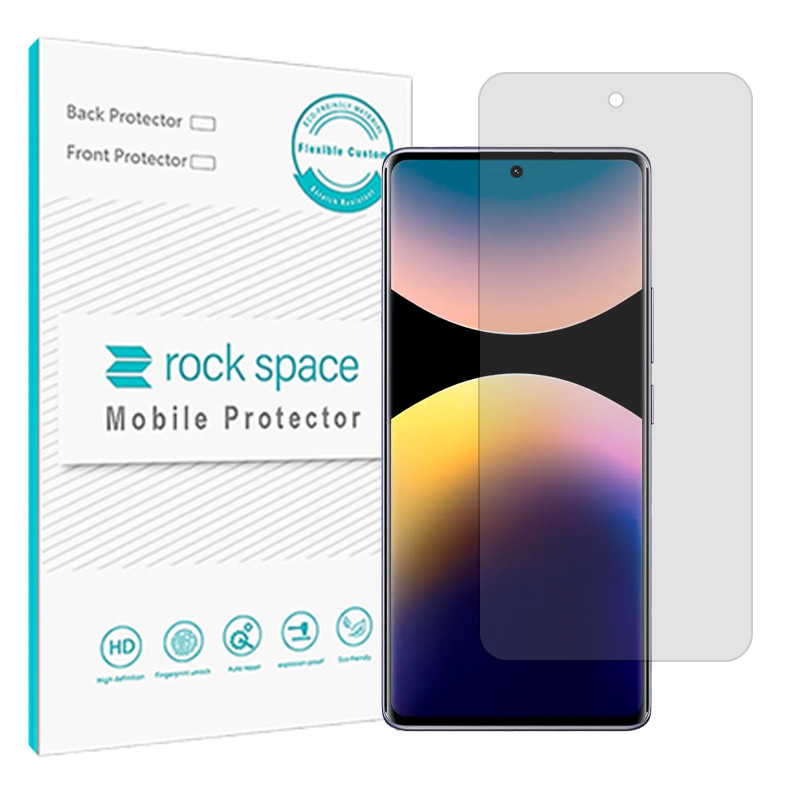 محافظ صفحه نمایش مات راک اسپیس مدل Resistant مناسب برای گوشی موبایل شیائومی Redmi Note 14 Pro Plus 5G