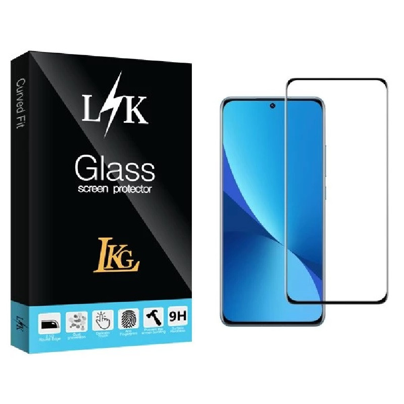 محافظ صفحه نمایش شیشه ای ال کا جی مدل LKK curve_nw  مناسب برای گوشی موبایل شیائومی REDMI note 13 pro plus/note 14 pro plus