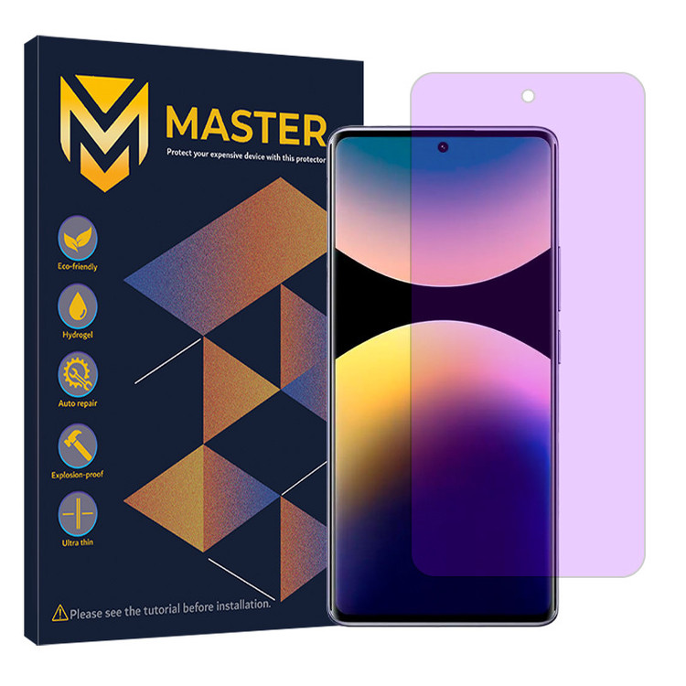محافظ صفحه نمایش آنتی پرپل مستر مدل Eye Care مناسب برای گوشی موبایل شیائومی Redmi Note 14 Pro Plus 5G