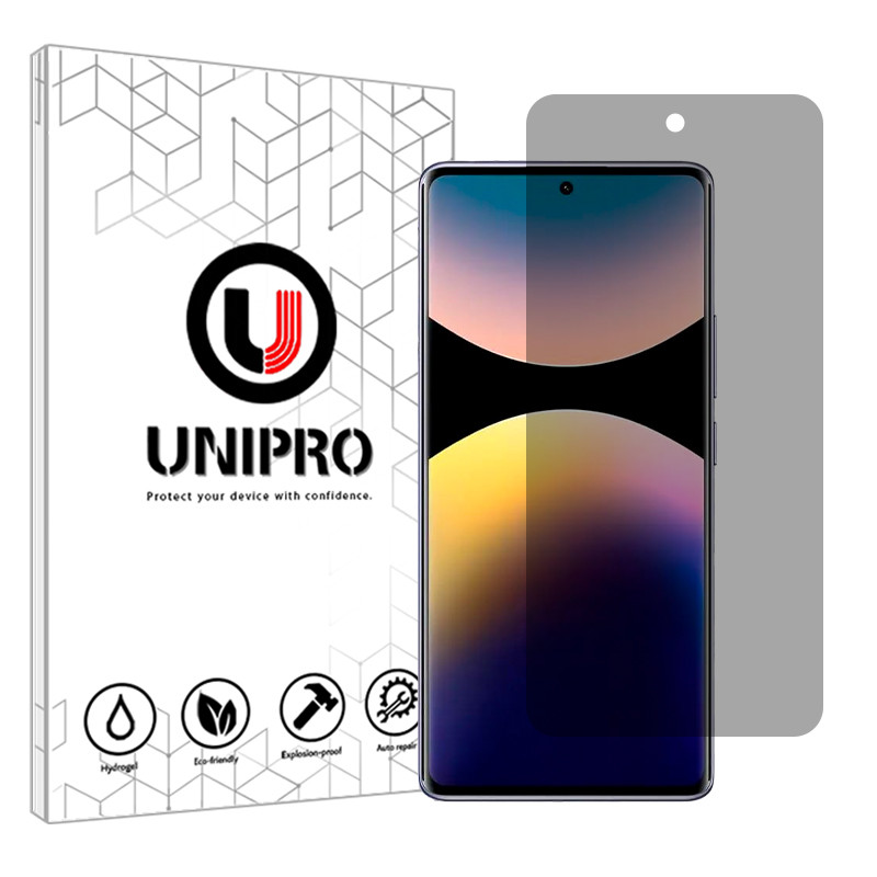 محافظ صفحه نمایش حریم شخصی یونی پرو مدل Explosion Proof مناسب برای گوشی موبایل شیائومی Redmi Note 14 Pro Plus 5G