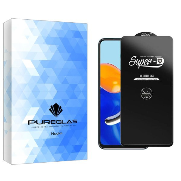 محافظ صفحه نمایش پیور گلس مدل NueGlas SuperD_ESD مناسب برای گوشی موبایل شیائومی Redmi Note 11 Pro Plus