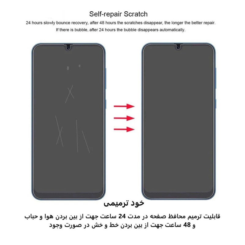 محافظ صفحه نمایش اپیکوی مدل Hydrogel مناسب برای گوشی موبایل شیائومی Redmi Note 14 Pro Plus/ Note 14 Pro 4G/5G / Poco X7