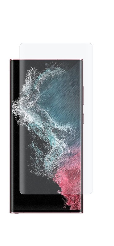 محافظ صفحه نمایش یووی لایت شهر گلس مدل UVL مناسب برای گوشی موبایل سامسونگ Galaxy S22 Ultra 5G