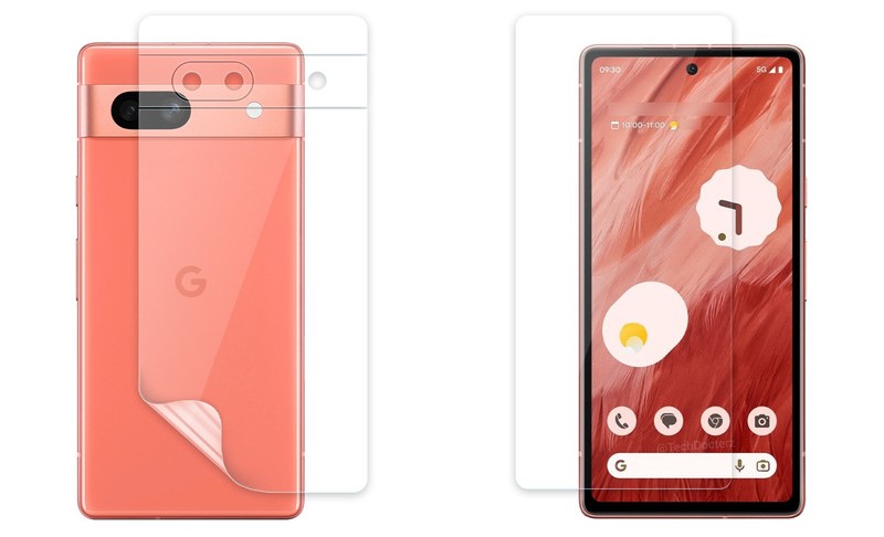 محافظ صفحه نمایش D`HARD مدل X-SFT مناسب برای گوشی موبایل گوگل Pixel 7A به همراه محافظ پشت