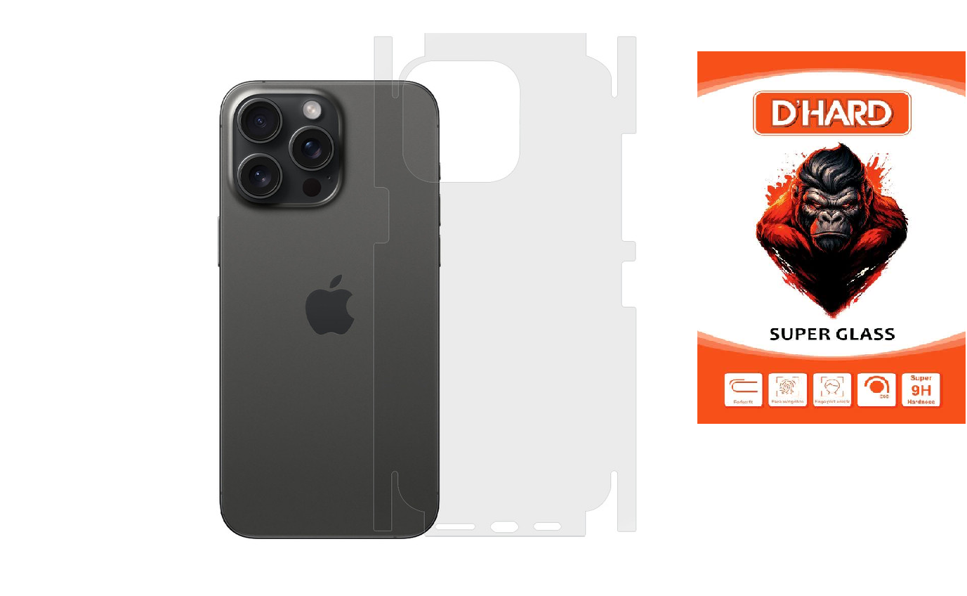 محافظ پشت گوشی D`HARDمدل Full 360 مناسب برای گوشی موبایل اپل iPhone 14 Pro Max